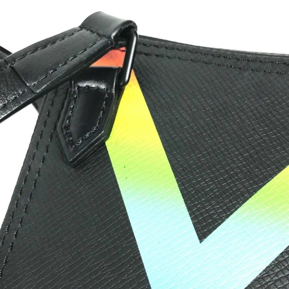 LOUIS VUITTON M30332 Taiga Rainbow Danube-Messenger Pochette Shoulder Bag - Picture 8 of 15